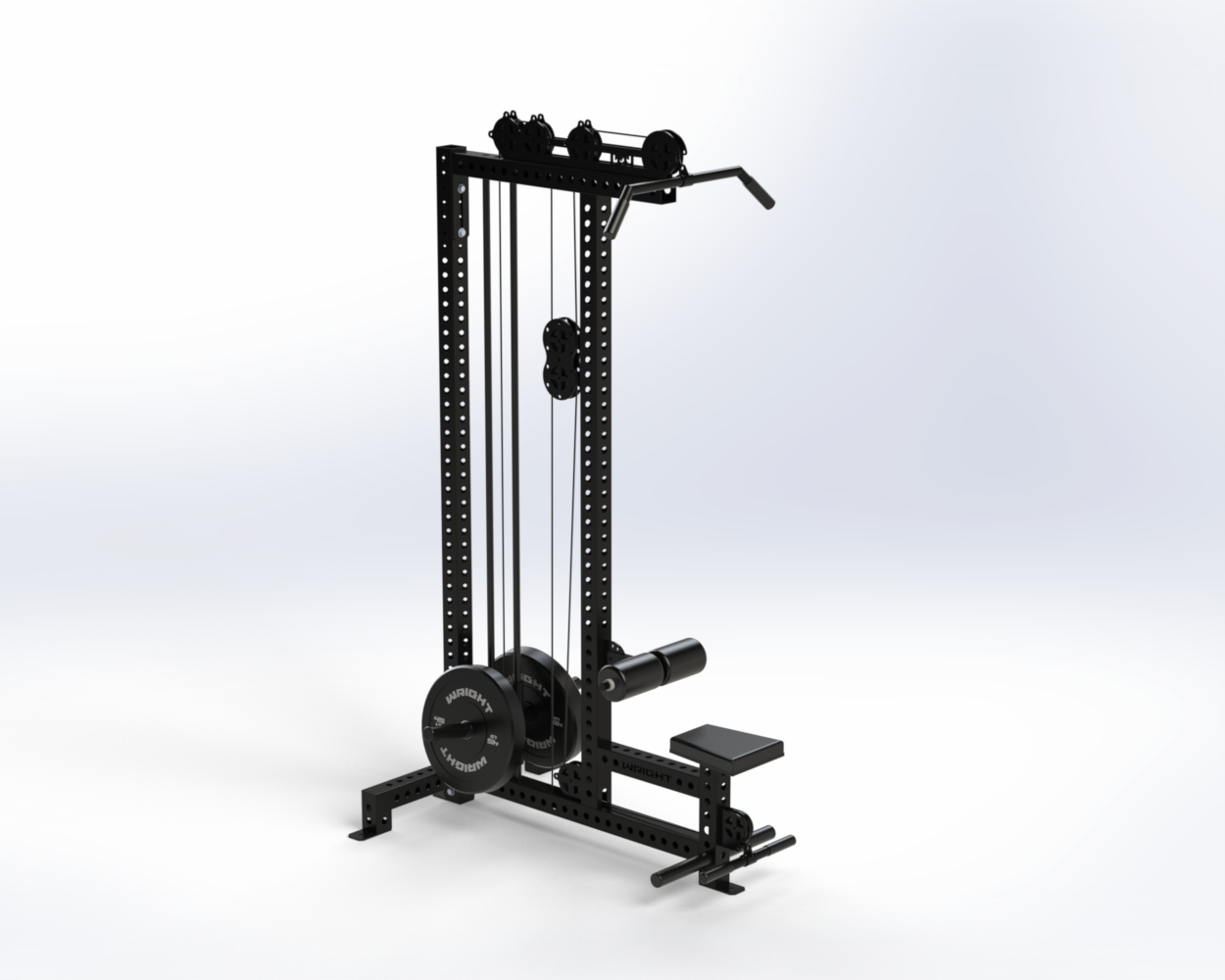 Wright Lat Pull Low Row Combo Plate Loaded Wright Equipment