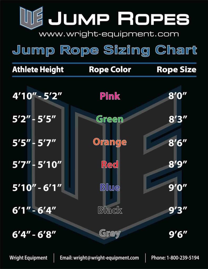 ITF Jump Rope Package with Storage Station - Wright Equipment